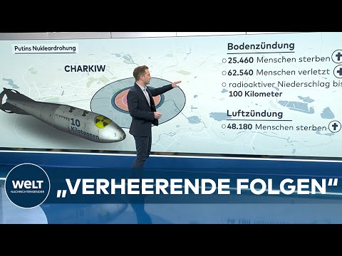 ATOMARE BEDROHUNG: Diese Auswirkungen hätte Putins Einsatz von Atomwaffen