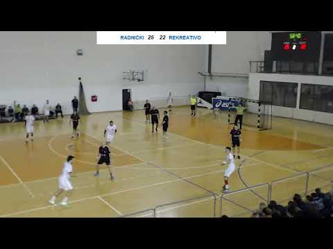 PRLM 10. kolo / RK Radnički - RK Rekreativo / 24.12.2019.