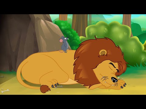 Le Lion et le Rat + le Lièvre et la Tortue | 2 fables de Jean de La Fontaine | dessins animés