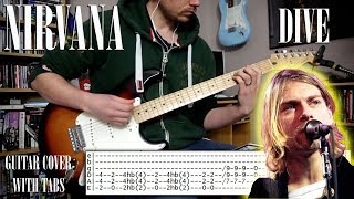 Nirvana   Dive   Guitar cover with tabs