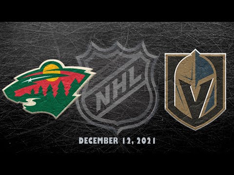 NHL Wild vs Golden Knights | Dec.12, 2021