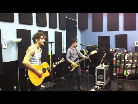 Boys Like Girls - "Stuck in the Middle" first rehearsal