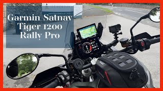 Triumph Tiger 1200 Rally Pro Adventure: Garmin Satnav Fitted for Ultimate Navigation!