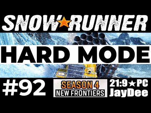 HARD MODE Tag #92 - Den ZIKS 605R ausrüsten - Kosmodrom/AMUR ★ SNOWRUNNER Deutsch