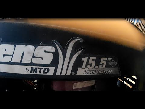 MTD vari-drive won't shift when running.