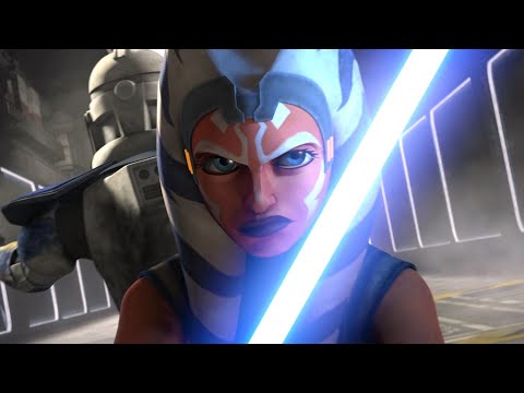 Ahsoka and Rex Escape the Cruiser [4K HDR] - Star Wars: The Clone Wars