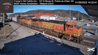 Frazier's Old Faithful Inn LIVE Railcam - Prairie du Chien, WI
