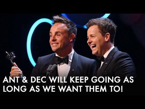 NTA 2023 - Ant & Dec Win TV Presenter Award.