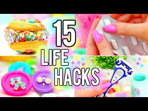 15 LIFE HACKS YOU NEED TO KNOW! Video