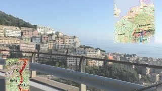 preview picture of video 'Liechtenstein to Genoa - different climates'