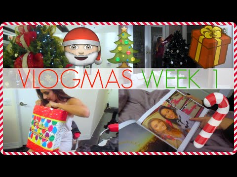 VLOGMAS WEEK 1 DEC 1-DEC 6 | Decorating Tree + Birthday Celebrations + MORE! Video