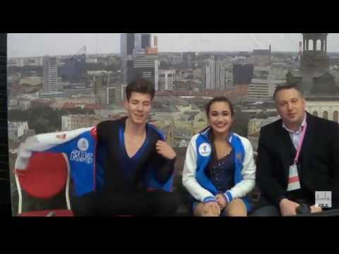 #10 Elizaveta KHUDAIBERDIEVA / Nikita NAZAROV (RUS) - 2017 TA⅃⅃INN TROPHY - JUNIOR Ice Dance - SD