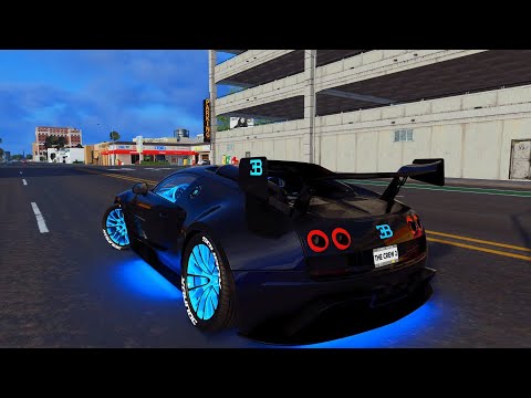 The Crew 2 Bugatti Veyron Deep Blue Edition