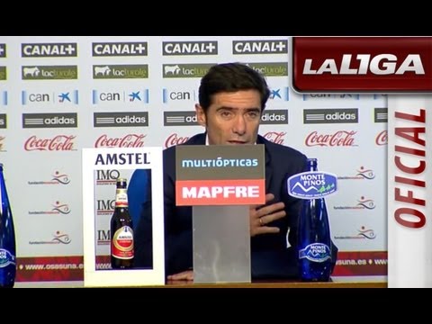 Rueda de Prensa de Marcelino tras el Osasuna (0-3) Villarreal CF - HD