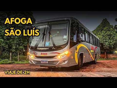 Ônibus sem banheiro São Luís x Anajatuba Maranhão Comil 