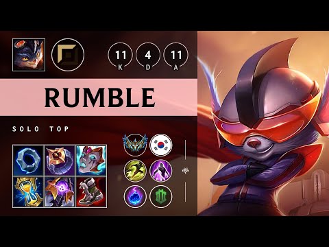 Rumble Top vs Jayce - KR Challenger Patch 25.05