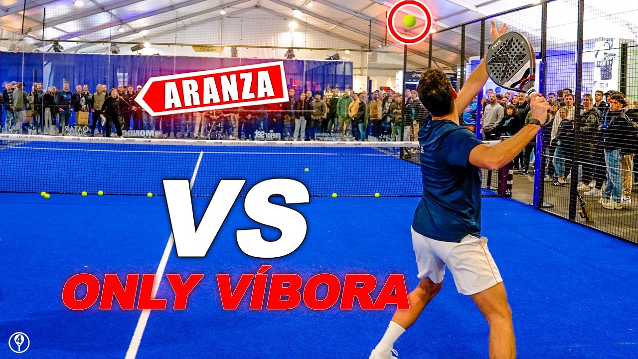 Vibora technique: body rotation and footwork