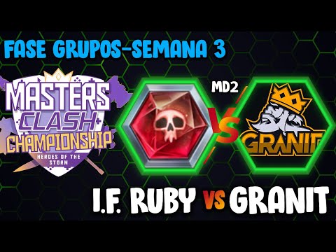 [MastersClash] Inting for Ruby x Granit Gaming | Fase Grupos - Semana 3 [PT-BR] HOTS 2022