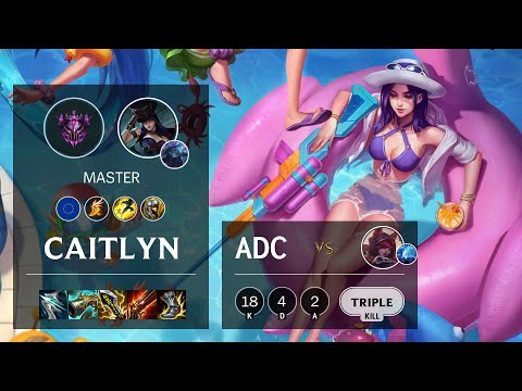 Caitlyn ADC vs Xayah - EUW Master Patch 11.23