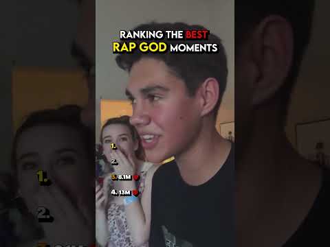 ranking the best RAP GOD moments