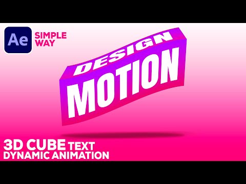 Easy After Effects Tutorial Particles Logo Text Animation Download Free Template