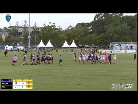 Week 3 Finals - Bond Uni v Coolangatta Tweed Reserves