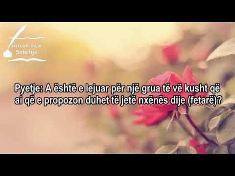 Dëshira për t'u martuar me një nxënës dije (fetar)- shejkh Albani