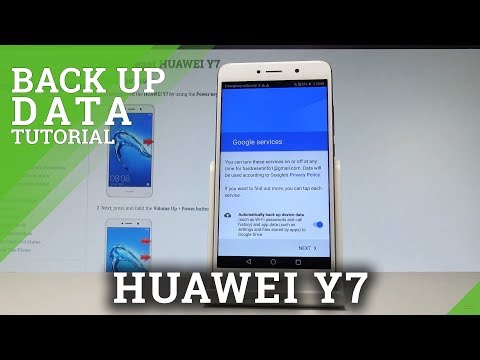 How to Back Up Data in HUAWEI Y7 - Enable Google Backup |HardReset.info