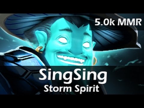 342: SingSing as Storm Spirit Mid ft. Akroma, Zagitta - 5.0k MMR Ranked Gameplay - 20150430