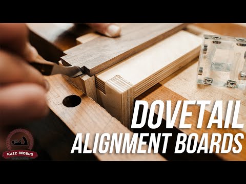 Dovetail Alignment Board Jig 2.0 - Makes Marking Out Joinery Very Easy