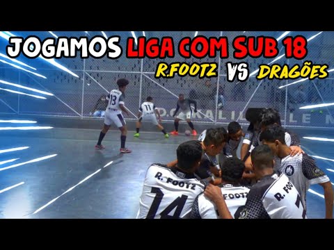 R.FOOTZ vs DRAGÕES - JOGAMOS CONTRA TIME DE LIGA
