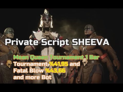 SHEEVA Mean Queen Tournament 1 Bar 🏆 Advance Combos | MK11 Aftermath Script CronusMax
