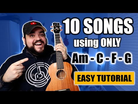 10 EASY Ukulele Songs using 4 Chords