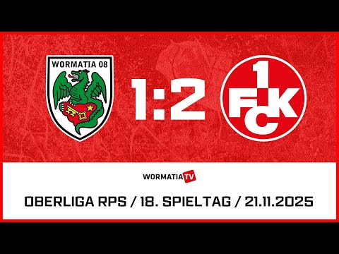 Highlights Wormatia Worms vs 1.FC Kaiserslautern II 1:2 (21.11.2025)