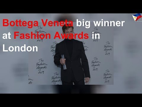 Bottega Veneta big winner at Fashion Awards in London