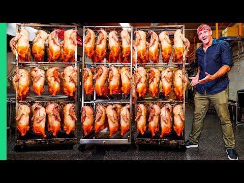 How THOUSANDS of Tasty Birds are Roasted Each Day!! (It’s NOT Chicken!!)