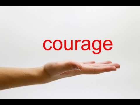 How to Pronounce courage - American English