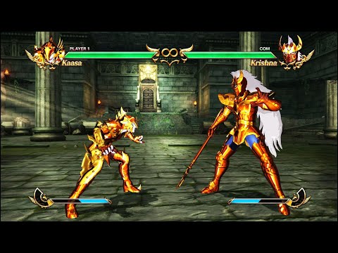 Lyumnades Kaasa Vs Chrysaor Krishna - Saint Seiya: Soldiers' Soul