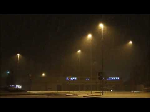 Nevicata / Snow a Bareggio (MI) 28.01.12