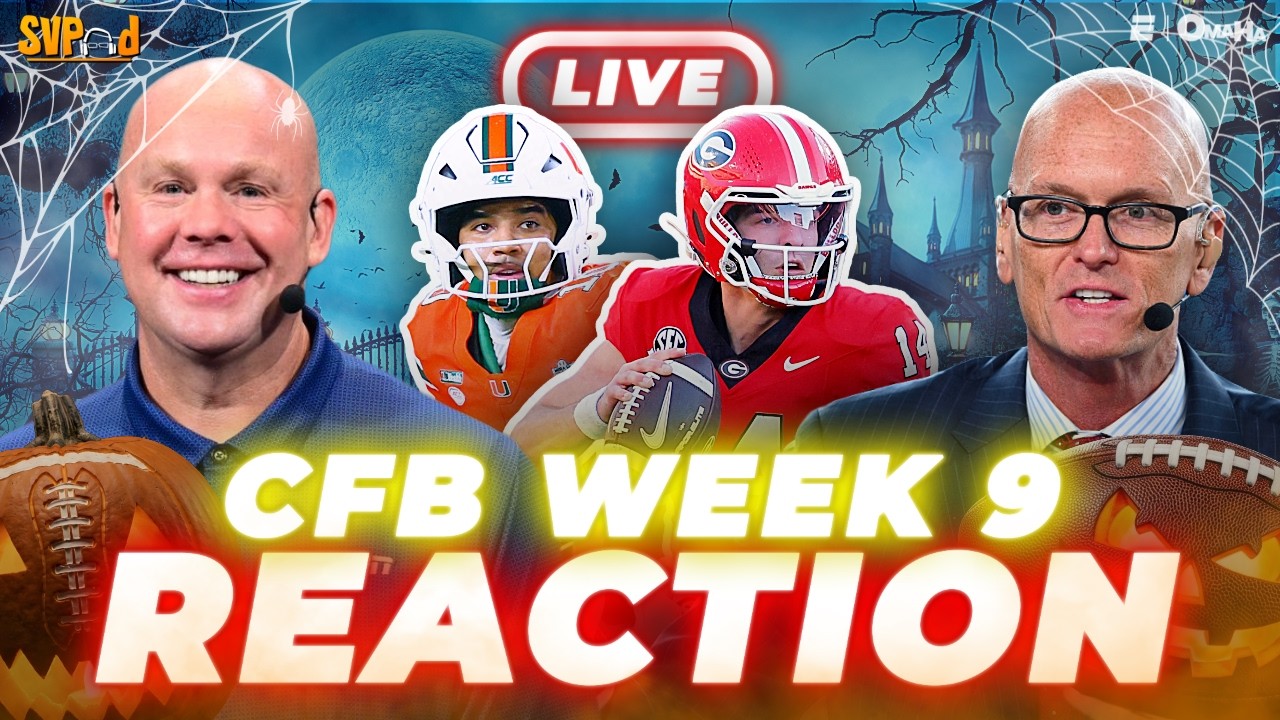 CFB Week 9 REACTION! SVP & Stanford Steve recap Florida-Georgia, Ohio State-USC & more | SVPod