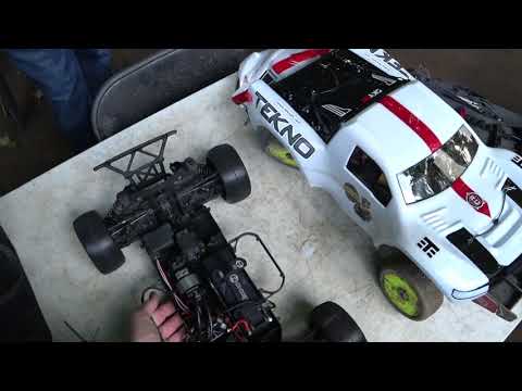 TEKNO SCT410.3 Race Truck! First Test Drive on Track - Netcruzer RC