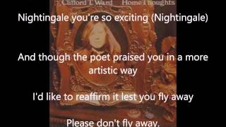 Clifford T. Ward - Nightingale (With Lyrics)