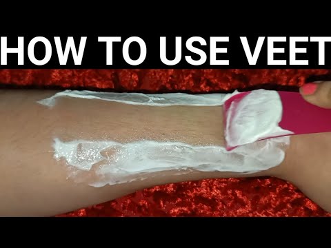 How to Use Veet Hair Removal Cream | Veet Cream Review...