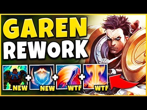 *41 KILLS IN 20 MINS* THIS REWORK 100% BROKE GAREN (RIOT MESSED UP BAD) - League of Legends