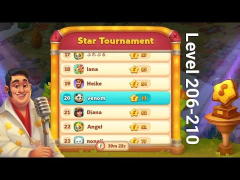 Gameplay Wildscapes Level 206-210