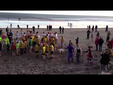 Spadge and Bittys Boxing day dip
