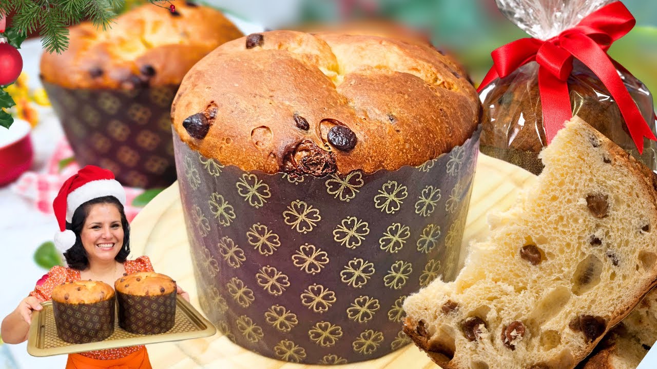 CHOCOTONE PANETONE CASEIRO- RECEITA PRÁTICA E MASSA SUPER FOFINHA