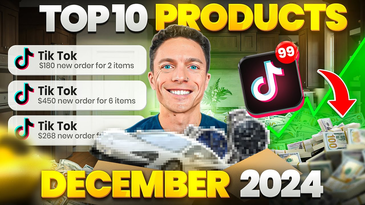 ⭐️ TOP 10 PRODUCTS TO DROPSHIP IN DECEMBER | EBAY TITKOK DROPSHIPPING