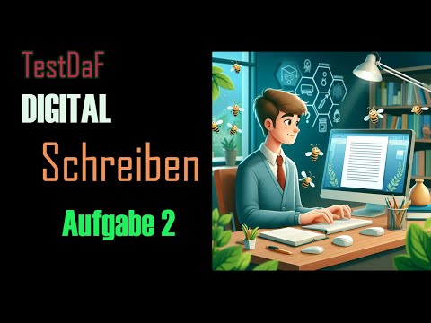 Digitaler TestDaF. Schreiben. Aufgabe 2. Tipps, Redemittel, Beispielantwort