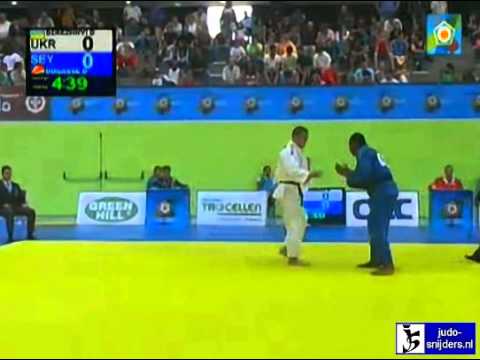 Dmytro Berezhnyi (UKR) - Dominic Andre Dugasse (SEY) [-100kg]